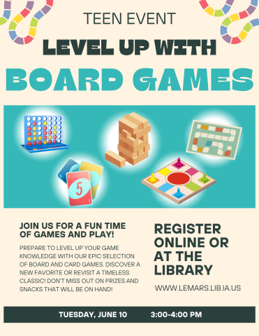 Teen Board Game Day