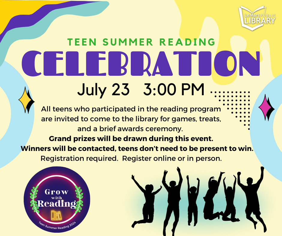 Teen Summer Reading Celebration Party